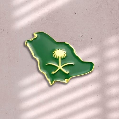 ستيكر حديد - خريطة السعودية 2