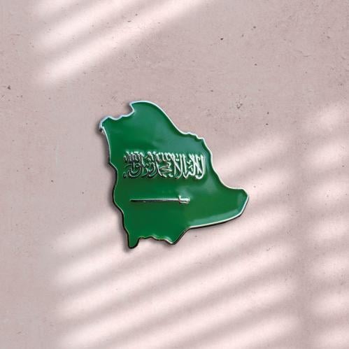 ستيكر حديد - خريطة السعودية