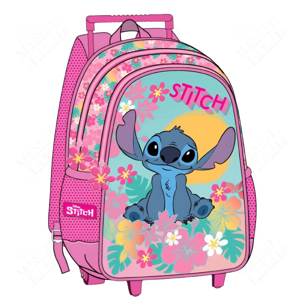 SUNCE DISNEY STITCH 14.3 TROLLEY BACKPACK WITH 2 COMPARTMENTS 2 SIDE POCKETS Manuel Market online