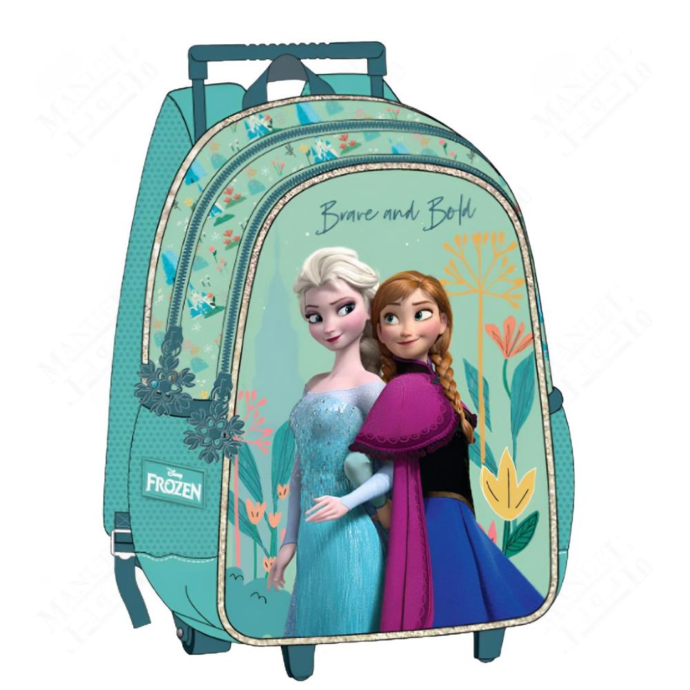 Frozen trolley school bag hotsell