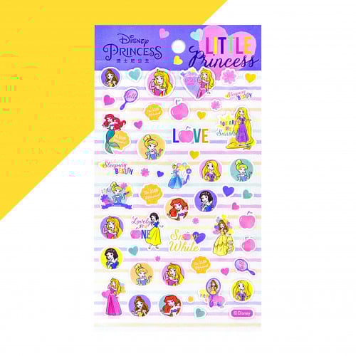 ستكرات بأشكال أميرات ديزني