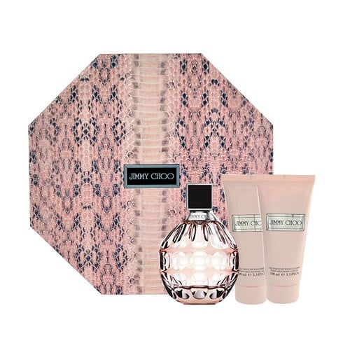 Jimmy Choo 3 Pc EDP 100ML+ Gift Set Lotion+ Shower Gel