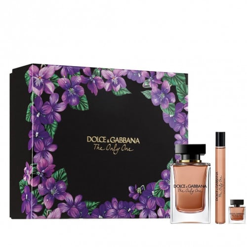 طقم دولتشي غابانا ذا اونلي وان او دو بارفيوم (عطر 100مل+عينة للشنطة 10مل+عينة للشنطة 7.5مل)