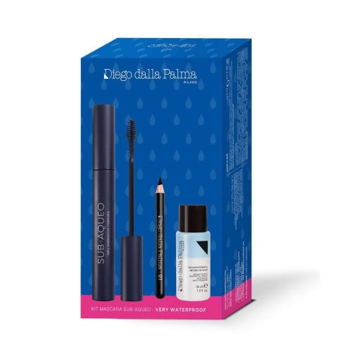 مجموعة ماسكارا دييغو دالا بالما ماسكارا sub-aqueo (ماسكارا + مزيل مكياج + قلم رصاص أسود 01) (8017834876390)