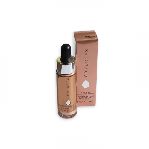 COVER FX Custom Enhancer Drops Highlighter Sunlight