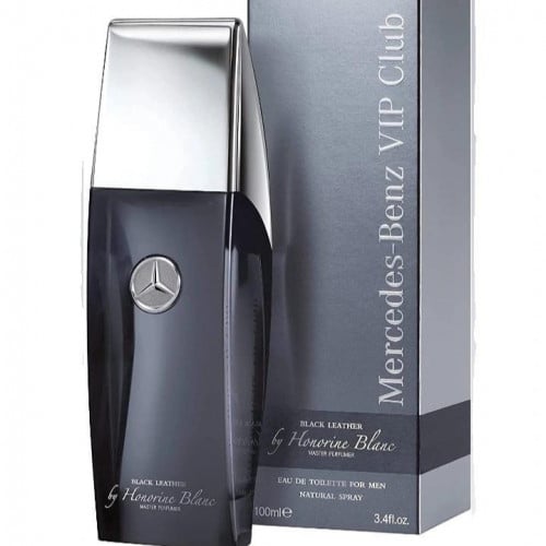 عطر مرسيدس بنز Vip كلوب بلاك ليذر للرجال او دو تواليت 100مل