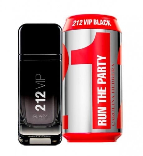 عطر كارولينا هيريرا Vip212 بلاك ران دي بارتي للرجال او دو برفيوم 100 مل