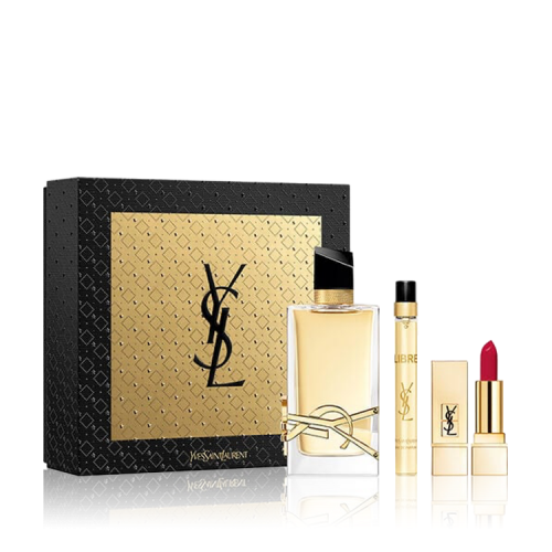طقم اف سان لوران ليبر 90 مل +عينة 10 مل + أحمر شفاه