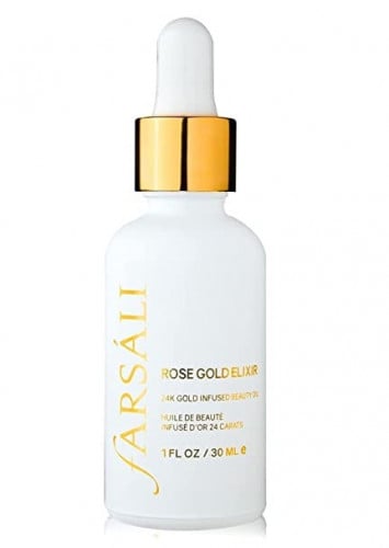 ROSE GOLD ELIXIR 24K Gold infused oil 1oz 30ml