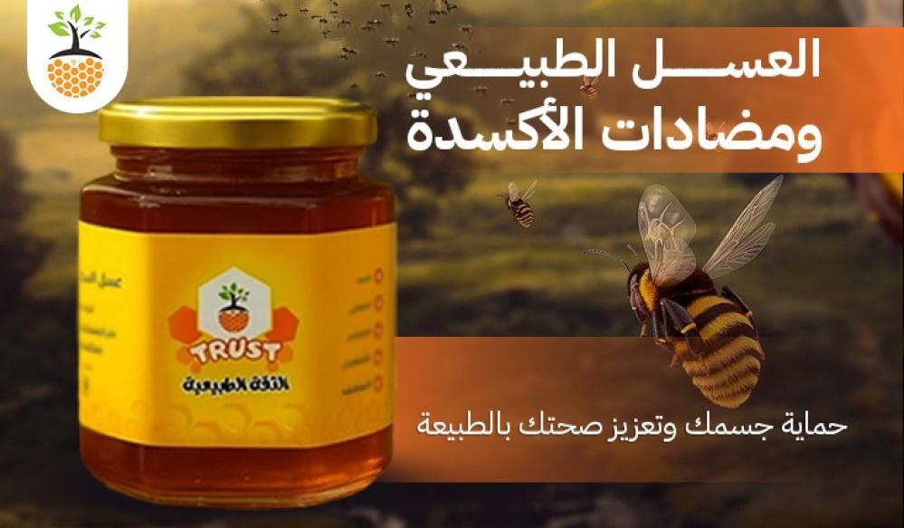 "العسل الطبيعي ومضادات الأكسدة: حماية جسمك وتعزيز صحتك بالطبيعة"