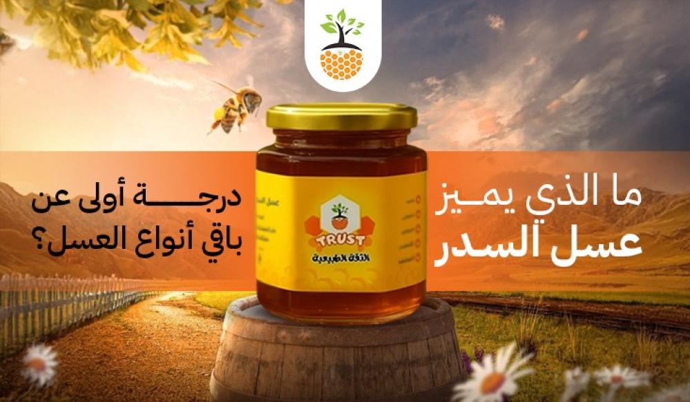 ما الذي يميز عسل السدر درجة أولى عن باقي أنواع العسل؟