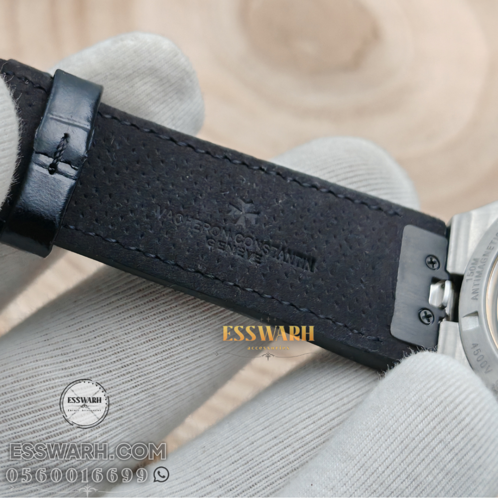 Vacheron Constantin Overseas Watch - Size 41 Master Quality - Black Leather - Swiss Made