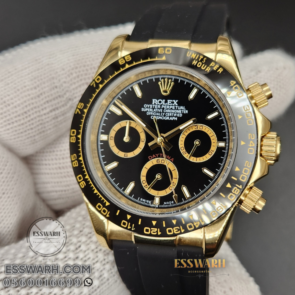 ساعة رولكس دايتونا  مقاس 41 - بطاريات