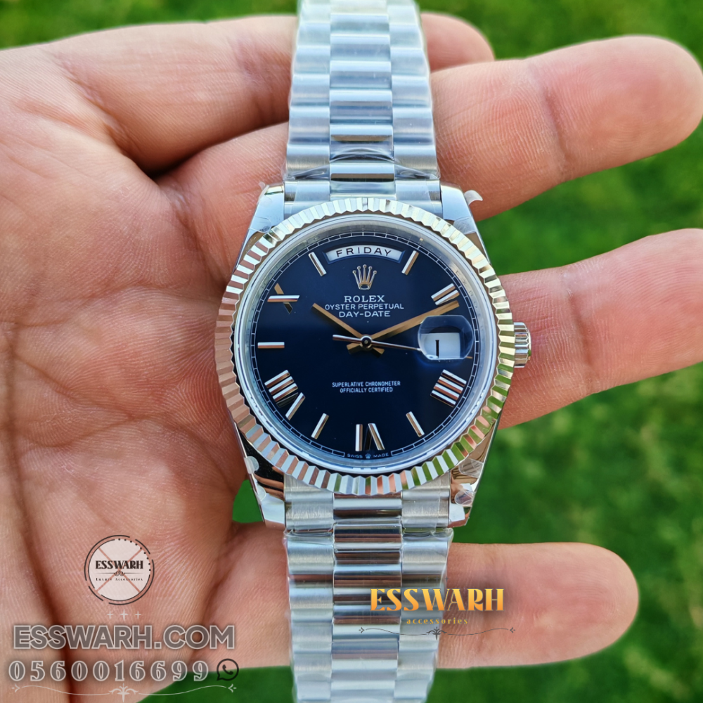Rolex Day-Datemaster Quality Swiss Movement Watch, Size 40