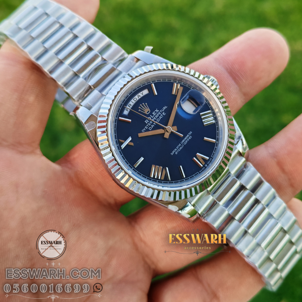 Rolex Day-Datemaster Quality Swiss Movement Watch, Size 40