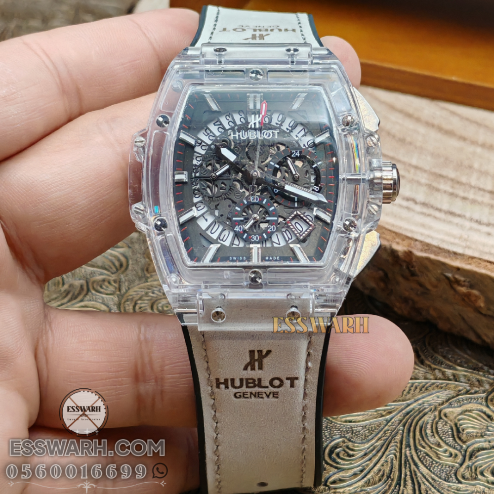 ساعة هوبلوت سبيريت بيق بانق سكيلتون مقاس 42 متجر اسورة