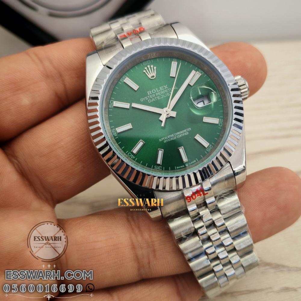 Rolex - Date Just - Automatic silver stainless steel strap