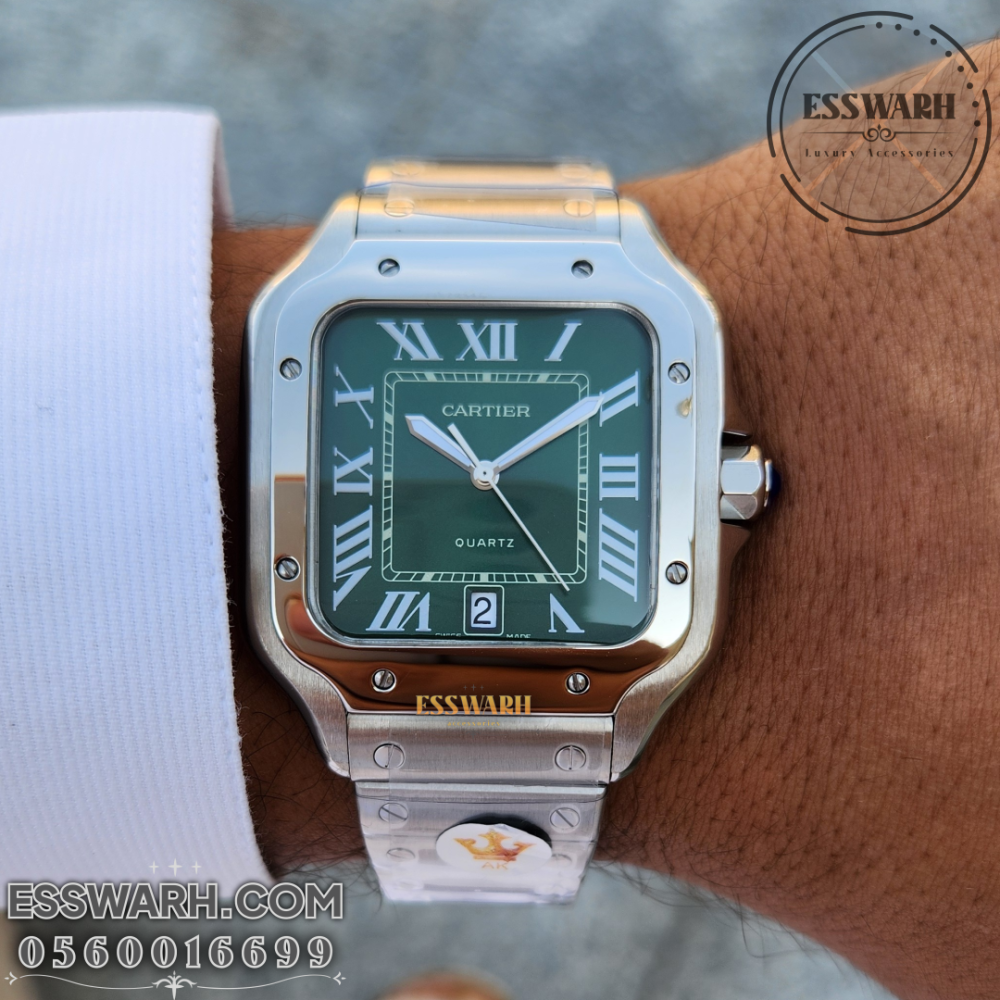Cartier Santos Jumbo watch, size 40