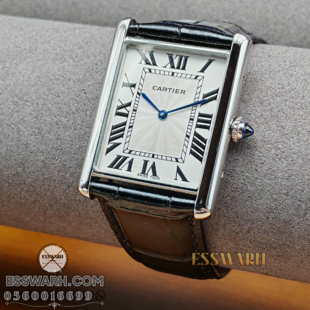 ساعة كارتير  تانك موست مقاس  34.8 x 27.4 حجم متوسط القفل القديم - سوبر كوالتي