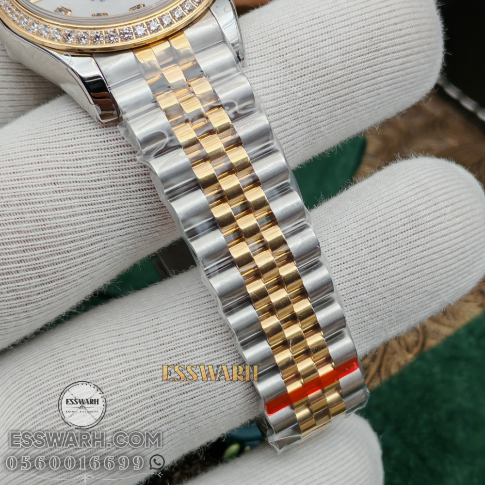 Rolex Datejust Watch - Women's Model - Master Quality Swiss Machine Size 32 Zircon Stones Case