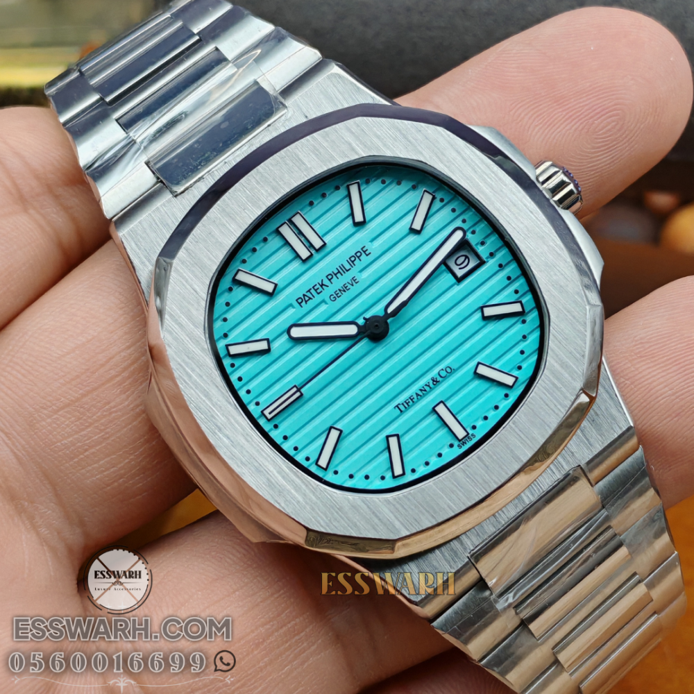 ساعة باتيك فيليب نوتيلوس  تيفاني اند كو - سوبر كوالتي  مقاس 40
