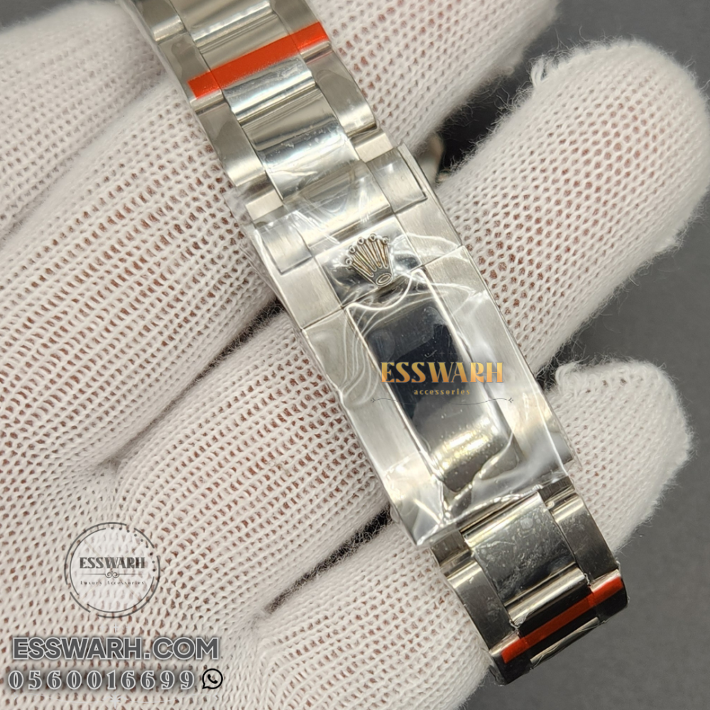 ساعة رولكس دايتونا  مقاس 41 - بطاريات مينا منقوش