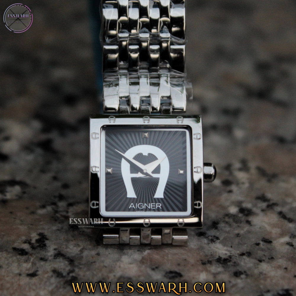 Aigner black clearance watch