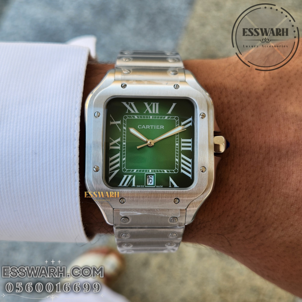 Cartier Santos Jumbo watch, size 40