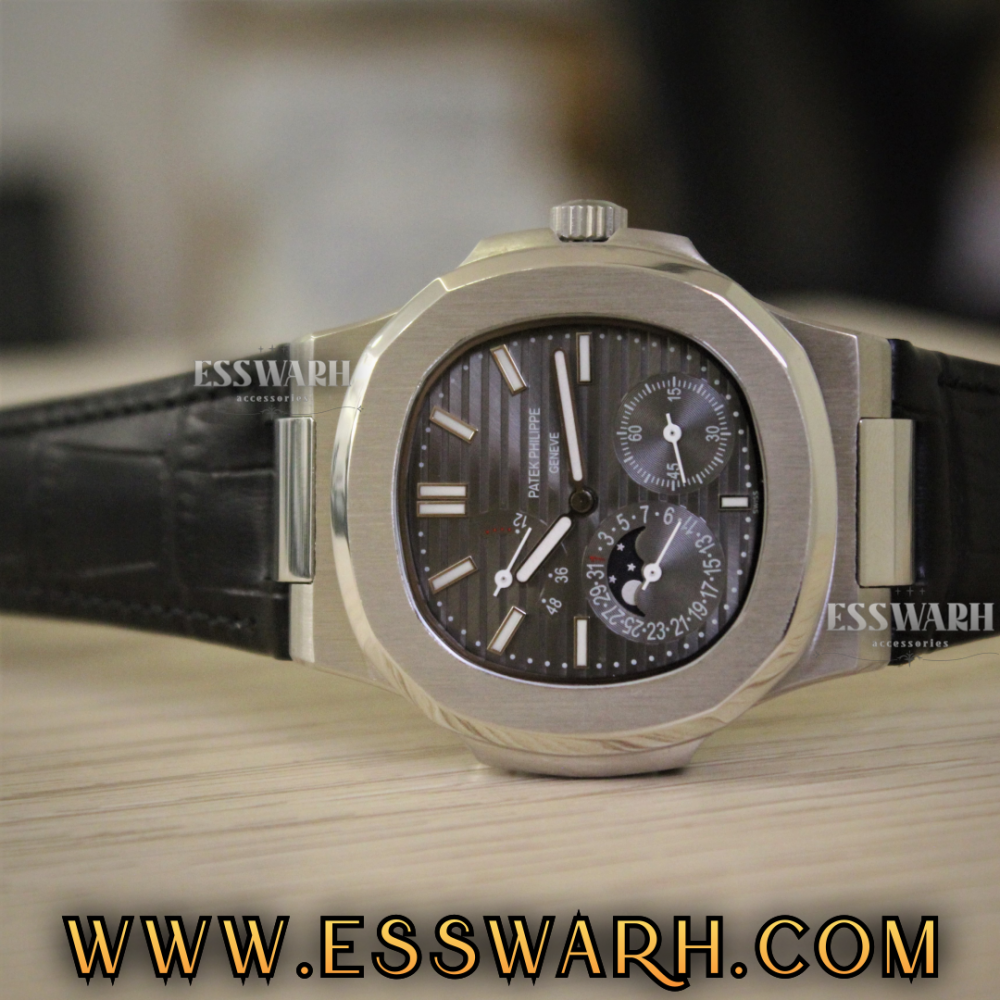 Patek Philippe Nautilus 5980/1A 44MM Blue Dial With Stainless Steel Br -  OMI Jewelry