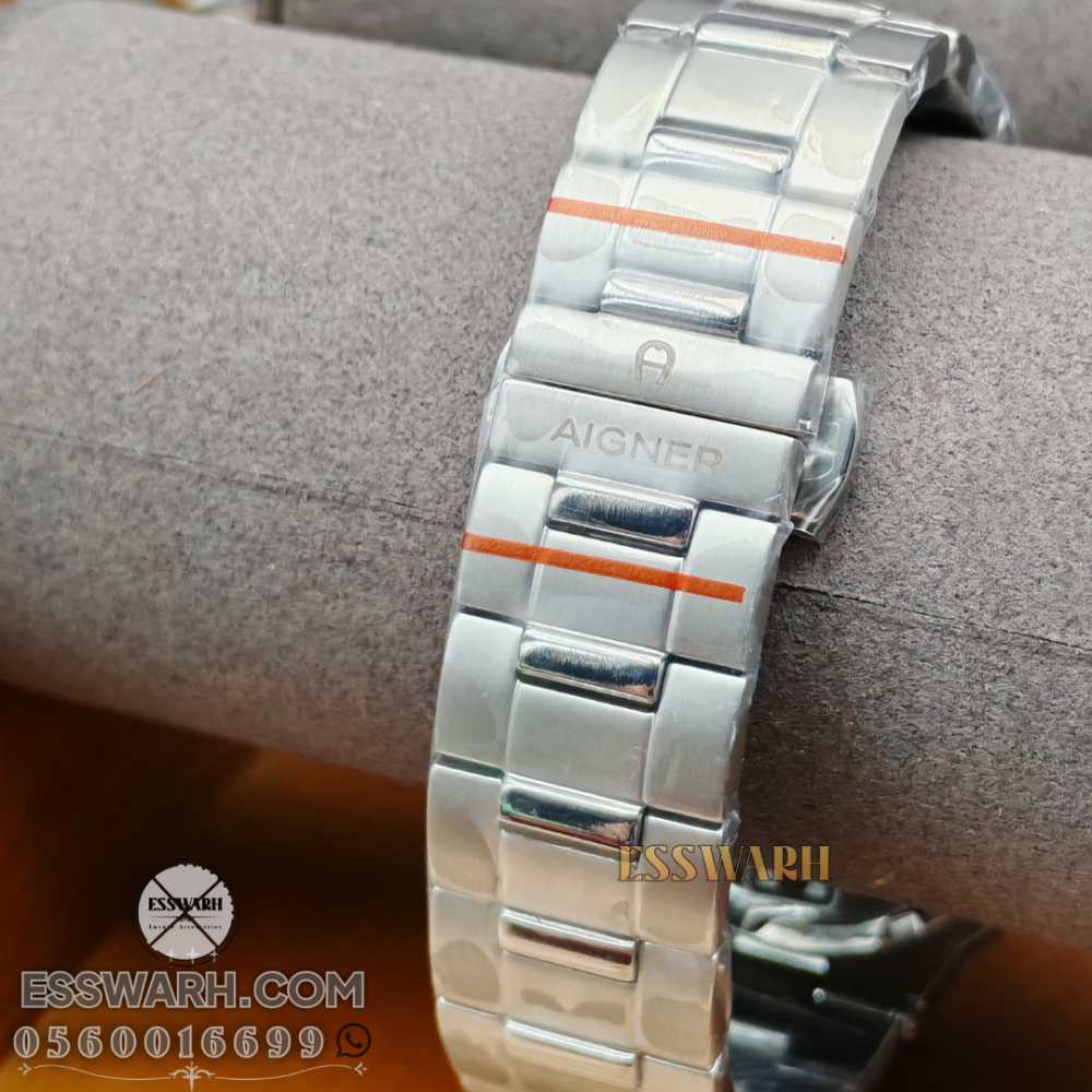 ساعة اقنر تافيانو 2 مقاس 43 ارقام عربية مذهبة