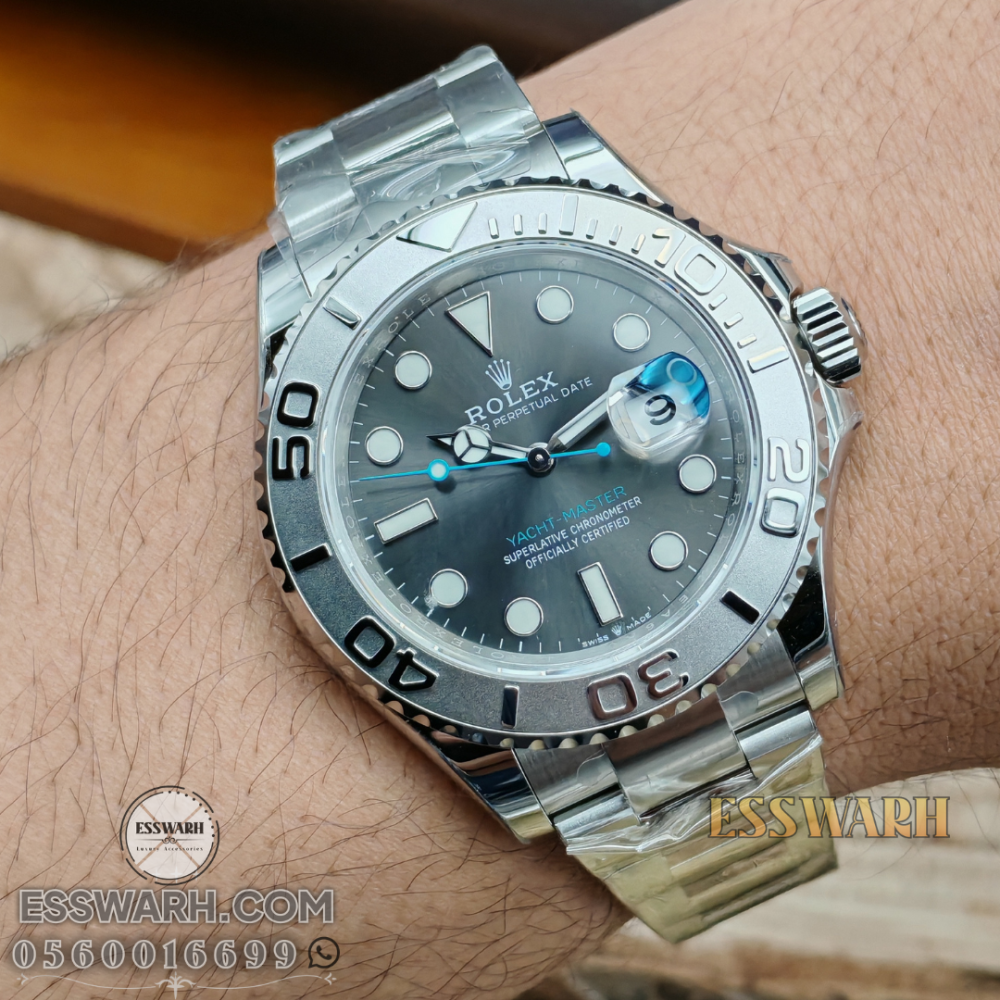 Rolex Yacht-Master Watch - Master Quality Swiss Movement, Size 40, New Dial