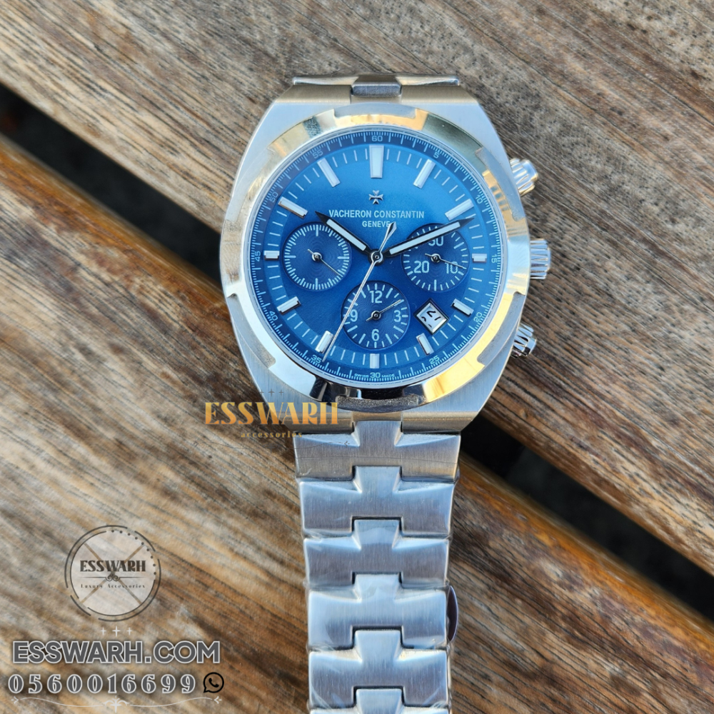 Vacheron Constantin Chronograph Watch - Size 42 Super Quality