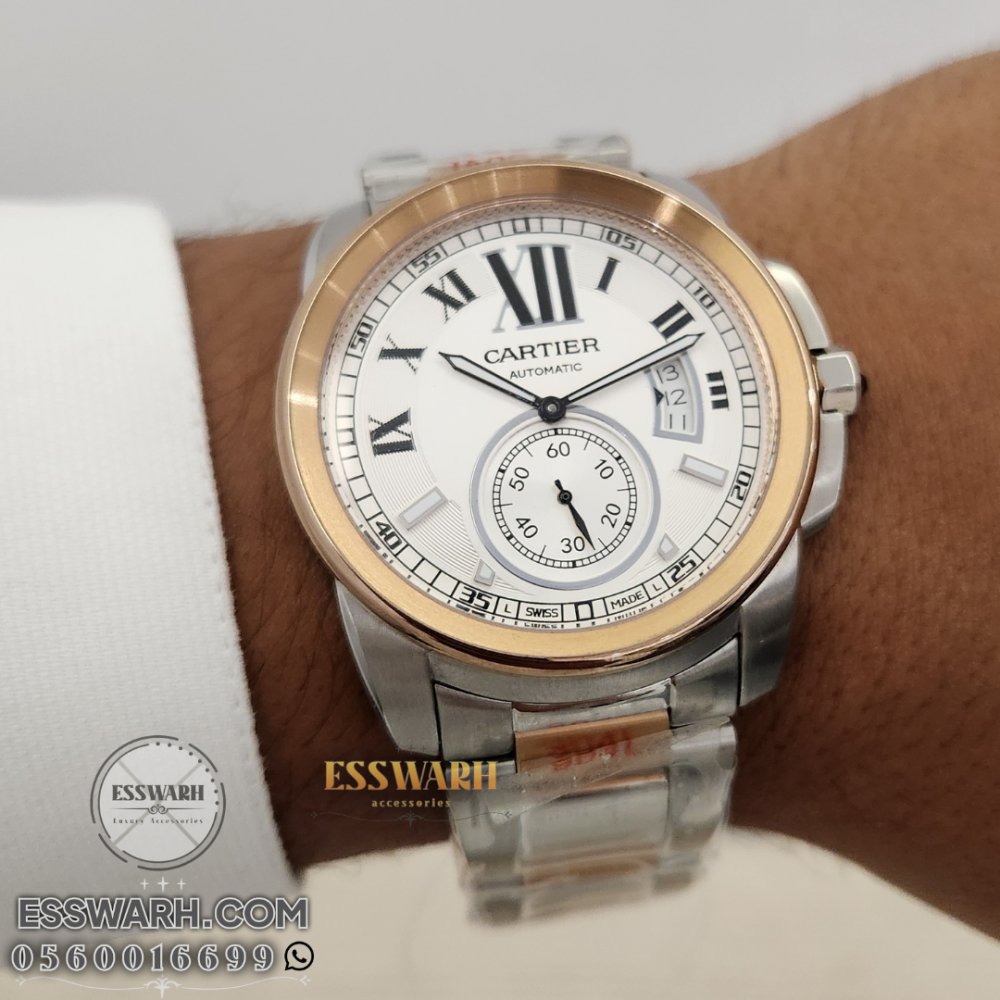 Cartier Calibre de Cartier Diver Watch - Size 42 - Super Quality - Two Tone