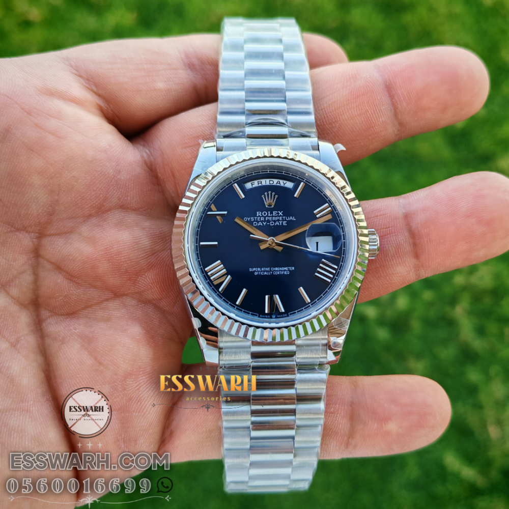 Rolex Day-Datemaster Quality Swiss Movement Watch, Size 40