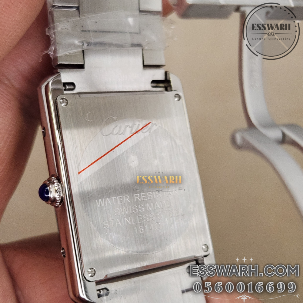 ساعة كارتير  تانك سولو مقاس 33.7 x 25.5 mm صغير