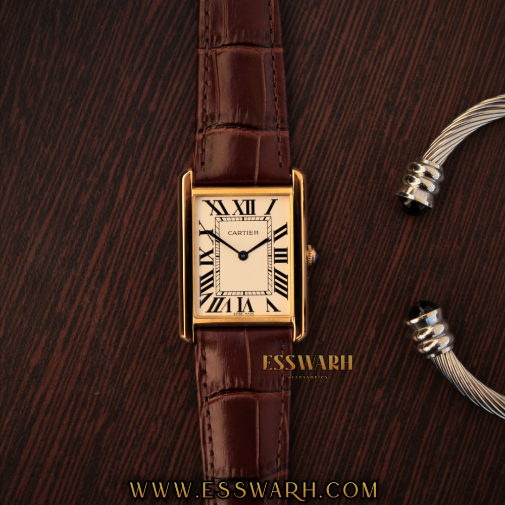 Cartier watches hot sale leather belt