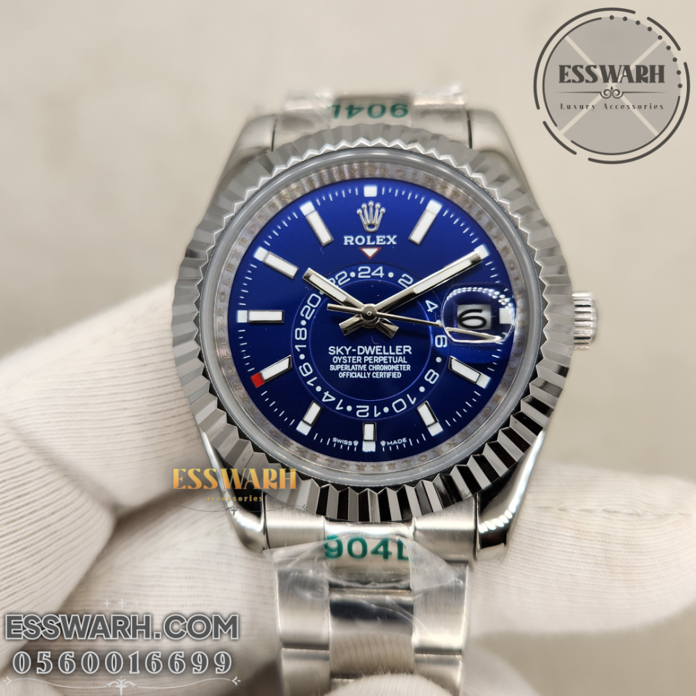 Harga rolex sky dweller blue best sale