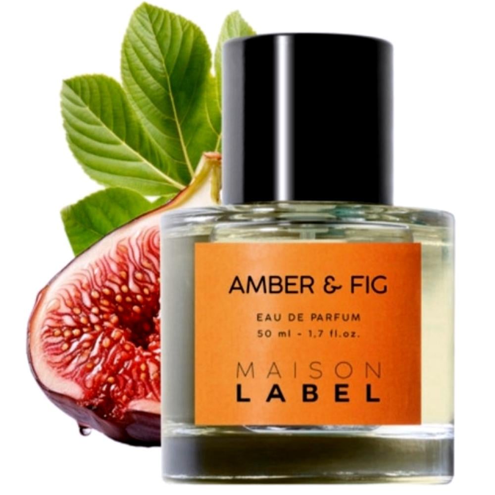 Amber & Fig Label