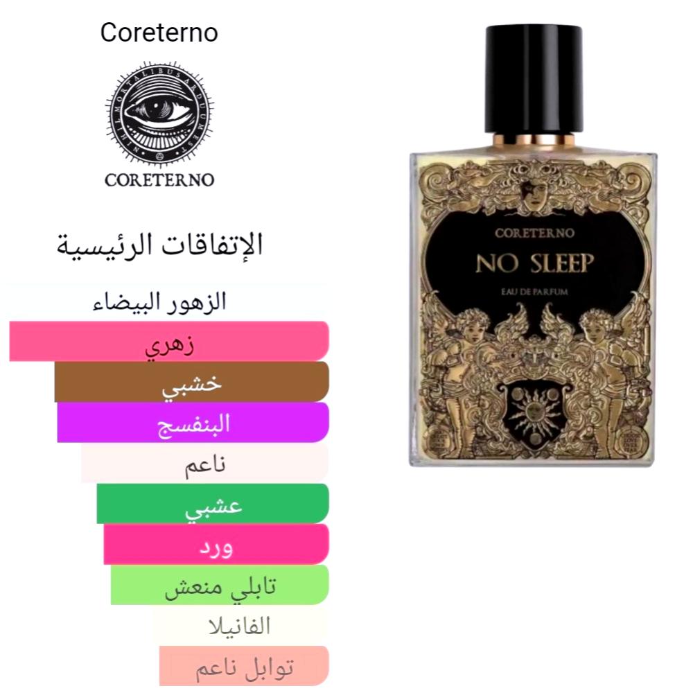 No Sleep Coreterno - Vetiver Niche Perfumes