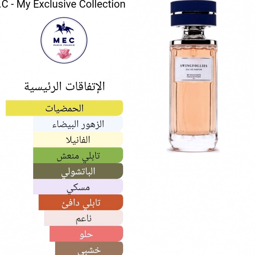 香水・フレグランス MY EXCLUSIVE COLLECTION SWINGFOLLIES EDP 100ML My Exclusive Collection: Perfumes That Ring a Bell