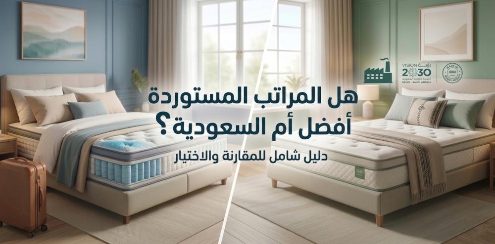 هل المراتب المستوردة افضل أم السعودية؟