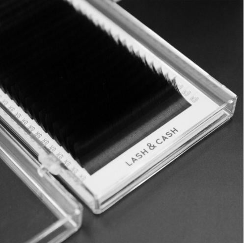 علبة رموش لاش اند كاش D Curl كثافة 0.10 أسود