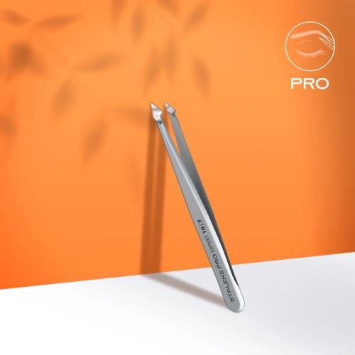 ملقط حواجب ستالكس أحترافي اكسبرت 10 نوع 7   (مائل مدبب)