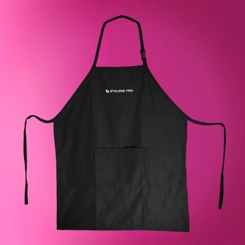 A branded apron for a manicurist  Staleks Pro Staleks Pro