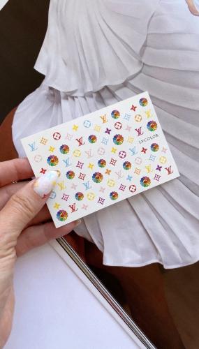 Nail Stickers - Colorful Paintings
