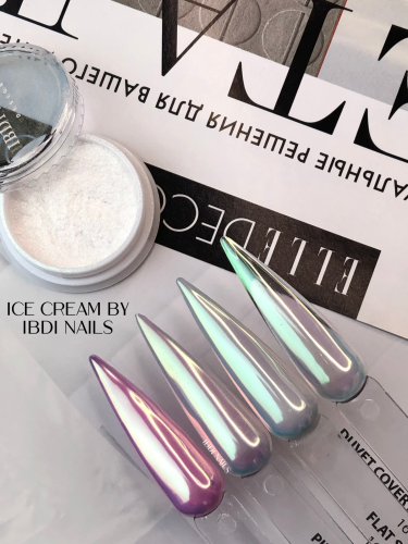 Nail Powder Chrome ICE CREAM