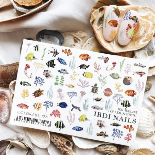 Nail Stickers - Sea Creatures