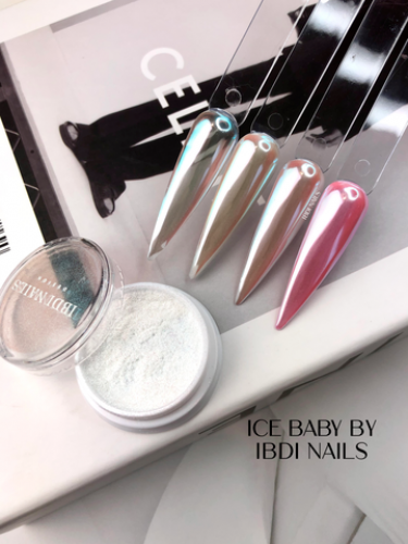 Nail Powder Chrome ICE BABY