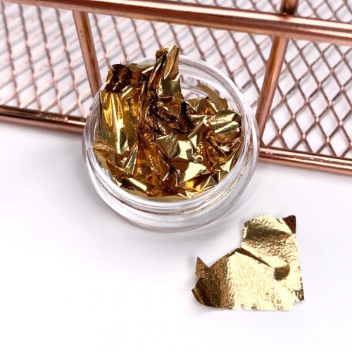 رقائق الأظافر ذهبي 2