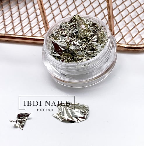 Nail Foil Silver 2
